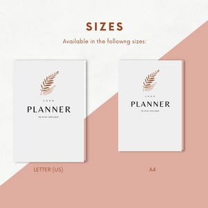 ADHD Planner Printable A4 & Letter ADHD Planner Adhd Planner Adult