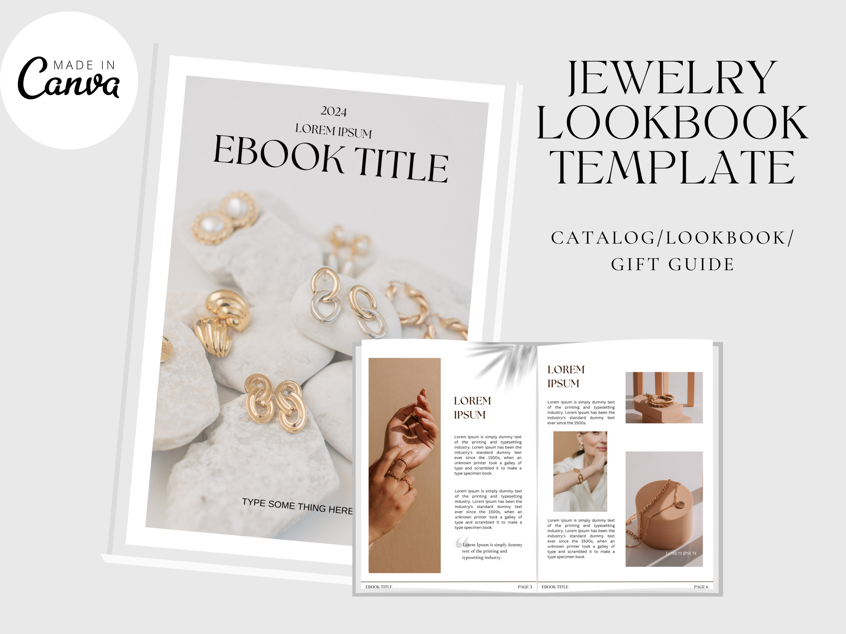 Jewelry Catalog Book