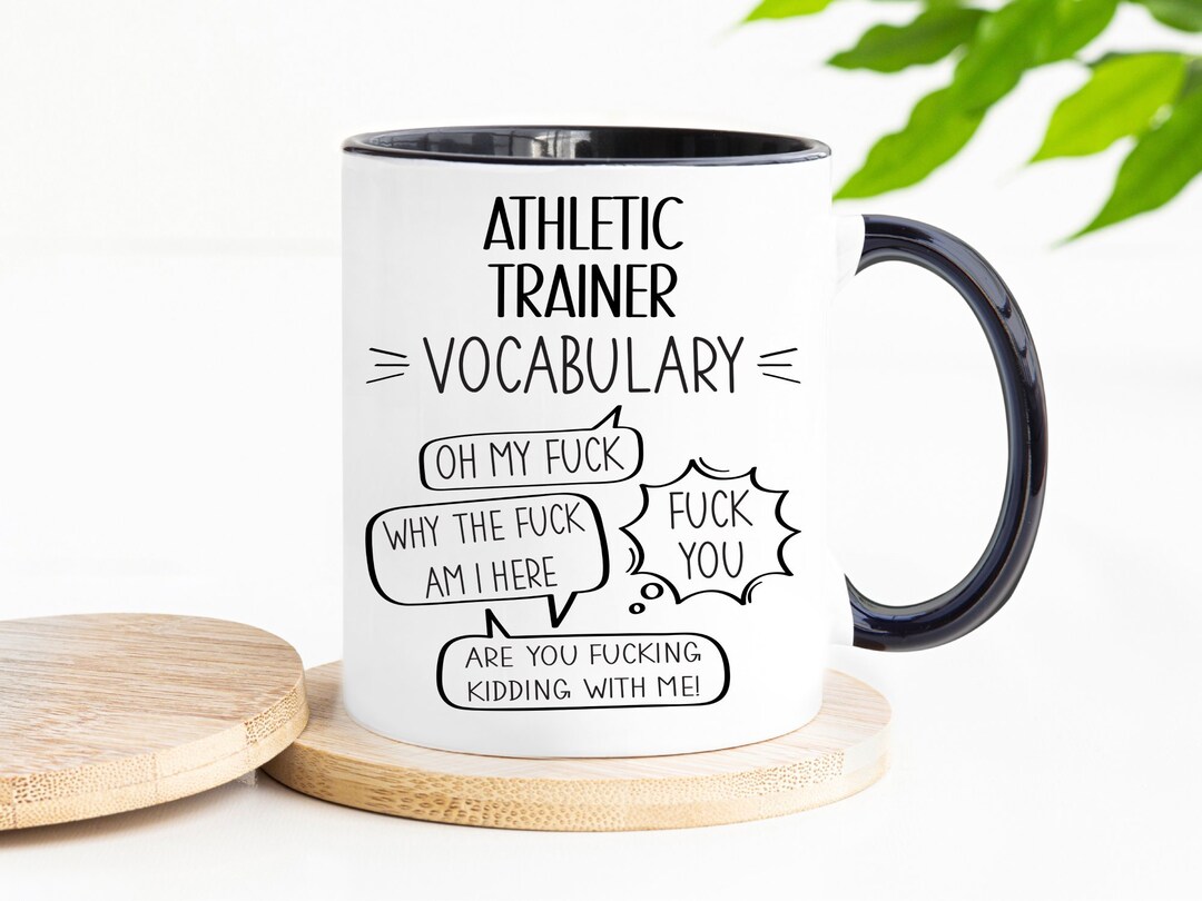 ATHLETIC TRAINER Gift Mug for Men and Women L for Birthday