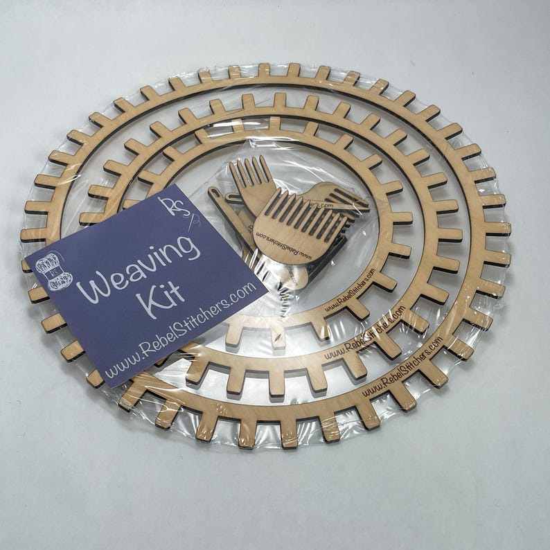 Round Kits Circular Loom Kit - Three Sizes Included - Easy Weaving in the Round ...