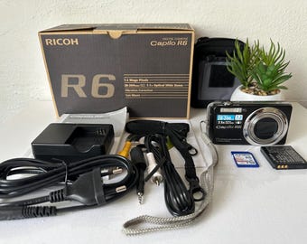 動作品 RICOH R6 デジタルカメラ リコー Caplin R6 7.2 MP デジタルカメラ（7.1 倍光学ズーム搭載