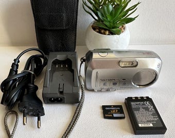 Digital Camera Olympus C-470 Zoom 4.0 MP - Etsy