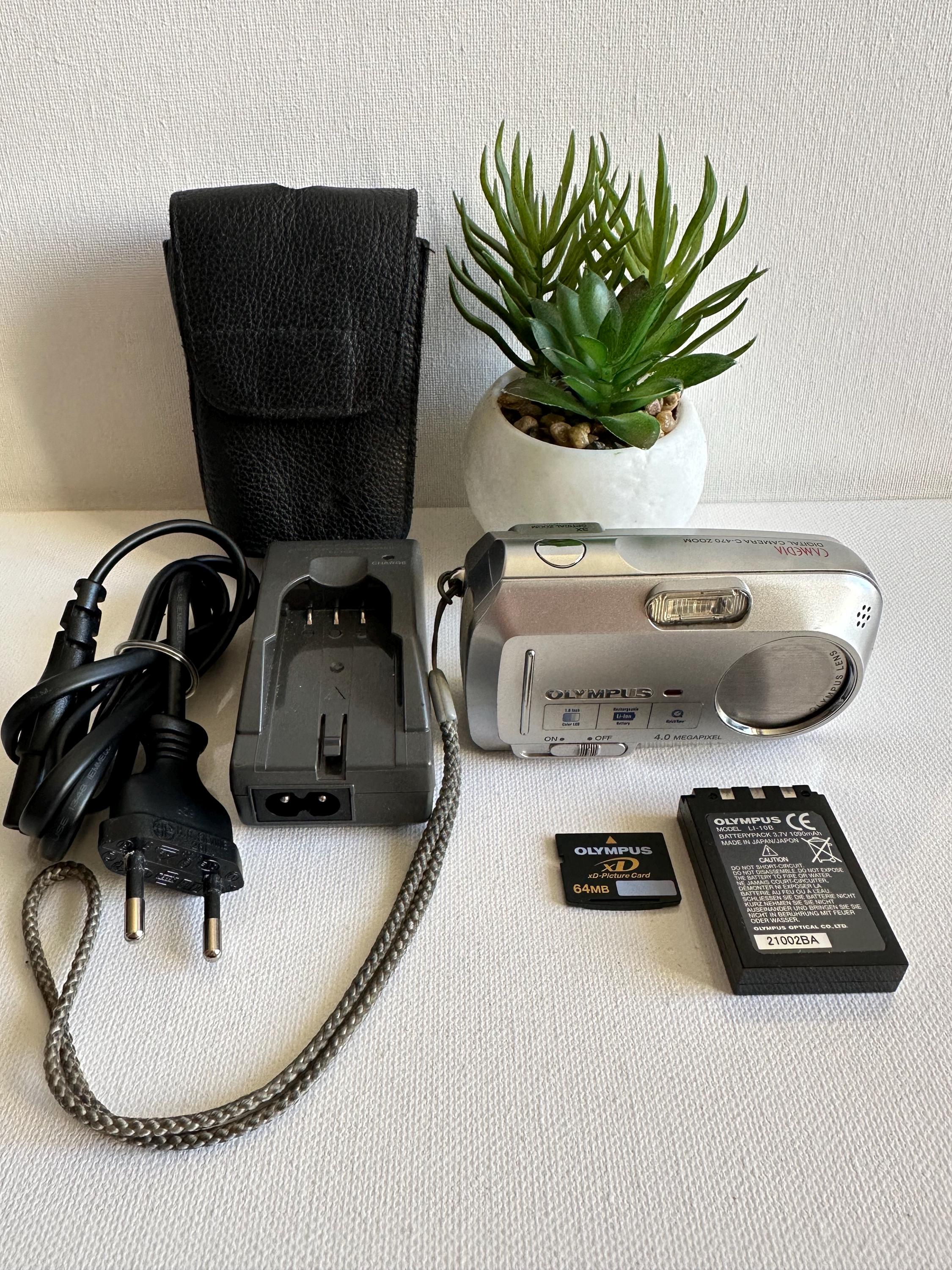 Digital Camera Olympus C-470 Zoom 4.0 MP - Etsy