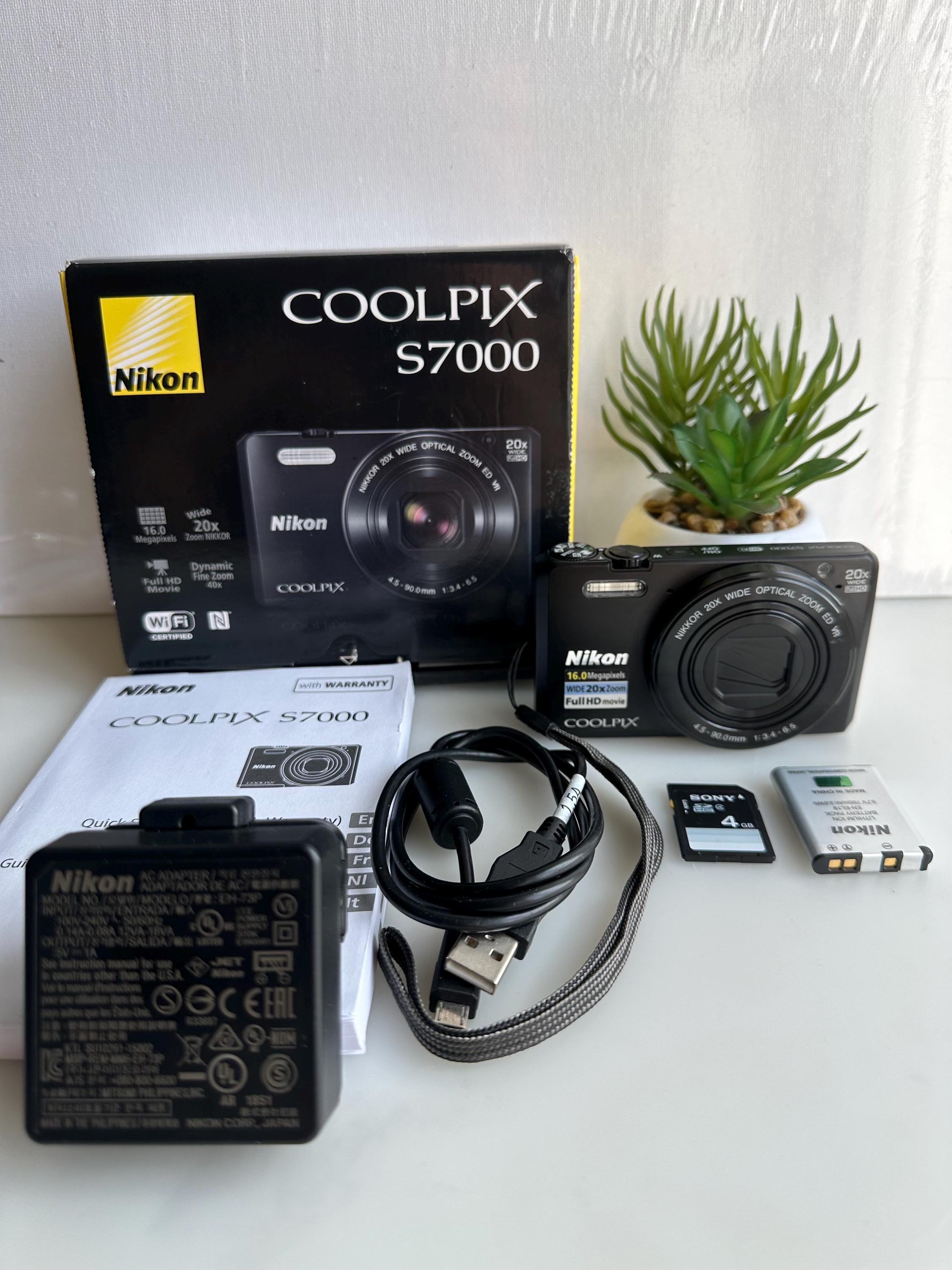 Digital Camera Nikon Coolpix S7000 MP Wide 20xzoom