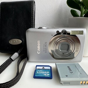 Digital Camera Canon IXUS 95 IS 10.0 MP - Etsy Digital Camera Canon IXUS 95 IS 10.0 MP - Etsy