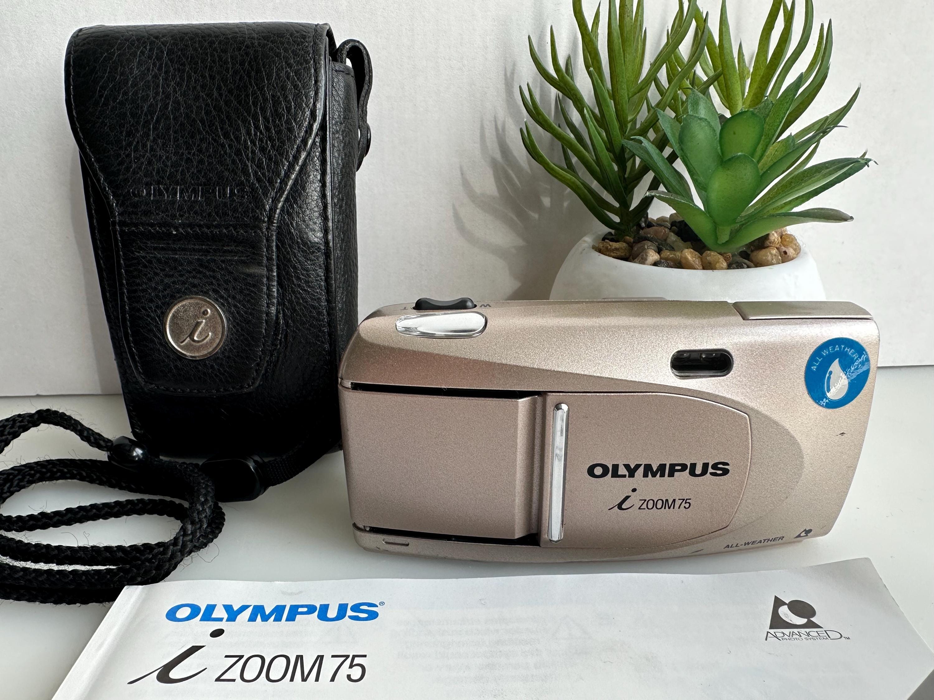 Olympus I Zoom 75 Point and Shoot 28-75 Aps Film Camera - Etsy