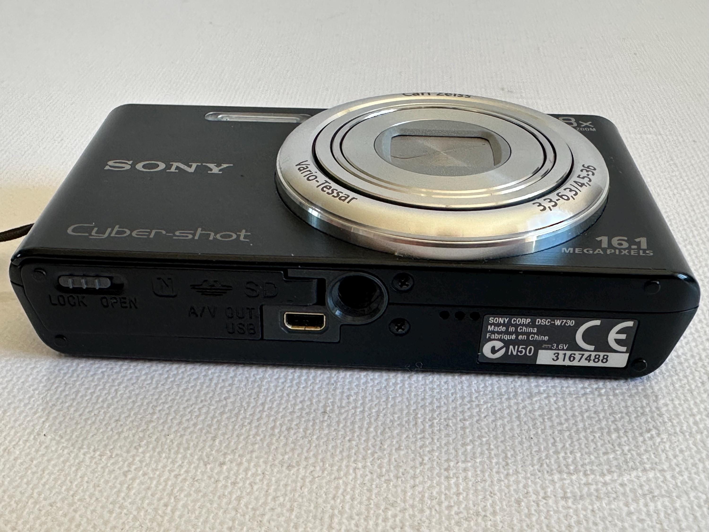 Digital Camera Sony Cyber-shot DSC-W730 16,1 MP - Etsy