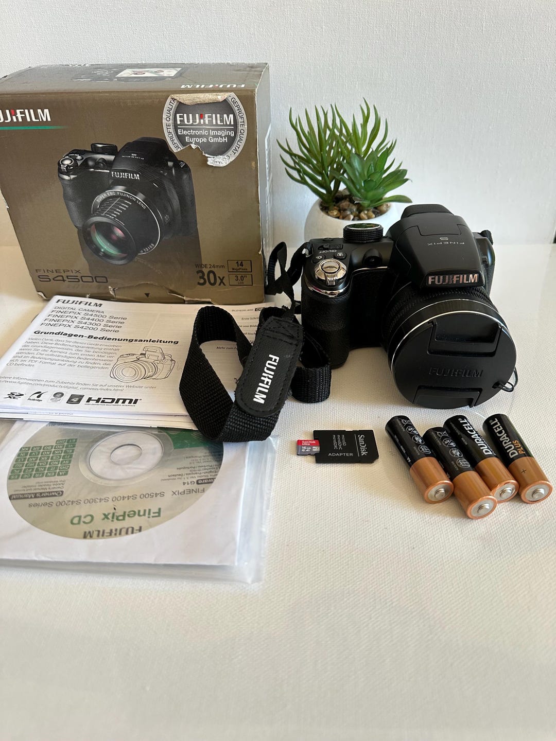 Fujifilm Finepix S4500 Digital Camera With 14.0 MP Resolution and