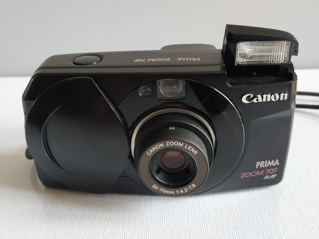 【動作良好】Canon フィルムカメラ PRIMA ZOOM 70F Canon Prima Zoom 70F デートポイントアンドシュートフィルム