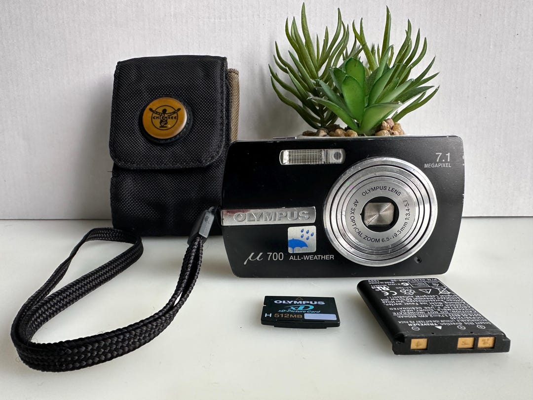 Digital Camera Olympus Mju 700 7.1 MP - Etsy