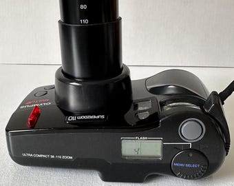 Olympus Super Zoom 110 Multi AF 35mm Point and Shoot Film Camera