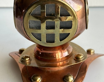 Marine miniature diver's helmet for diving, marine souvenir