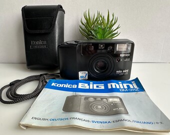 Konica Big Mini HG BM-300 35mm Compact Film Camera - Etsy
