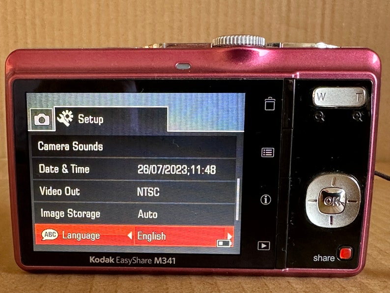 Kodak Easyshare M341 12.2 MP Digital Camera Etsy Israel
