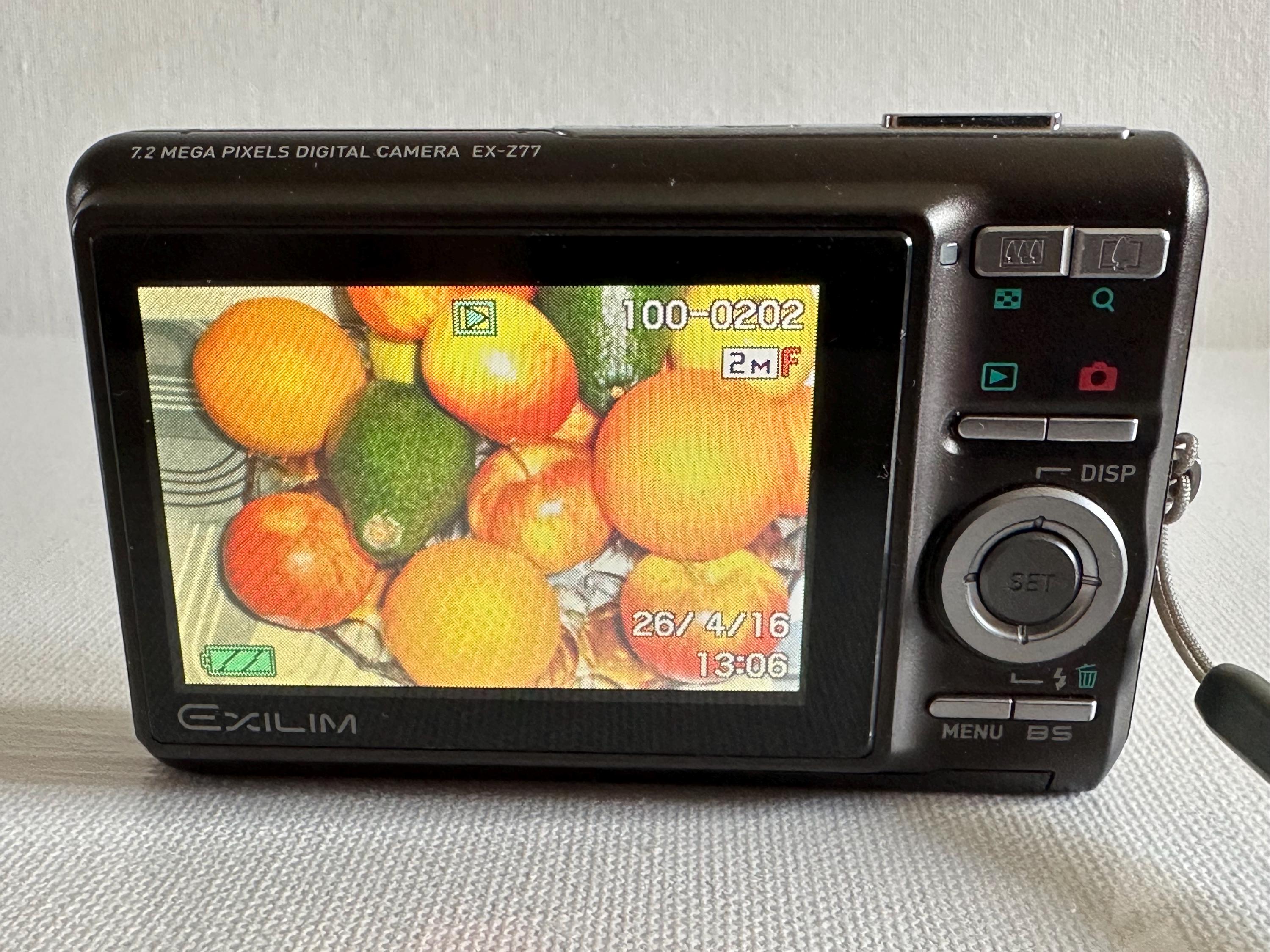 Buy Digital Camera Casio Exilim EX-Z77 7.2 MP Online in India - Etsy