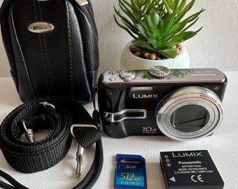 美品 LUMIX DMC-TZ3 Panasonic ブラック Panasonic Lumix DMC-TZ3 Digital Camera (Black) DMC-TZ3K B&H