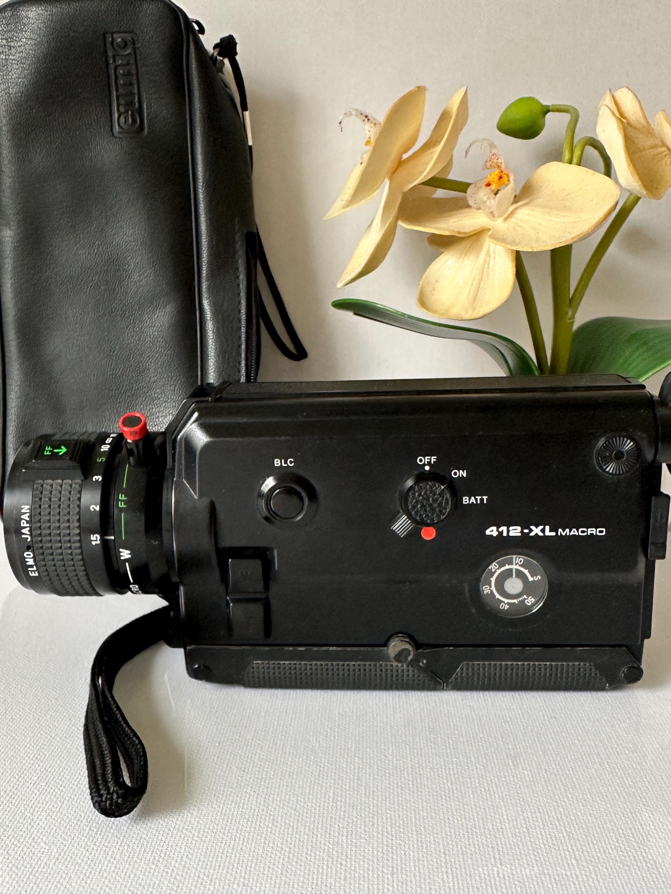 Film Camera Elmo 412-XL Macro Super 8 - Etsy