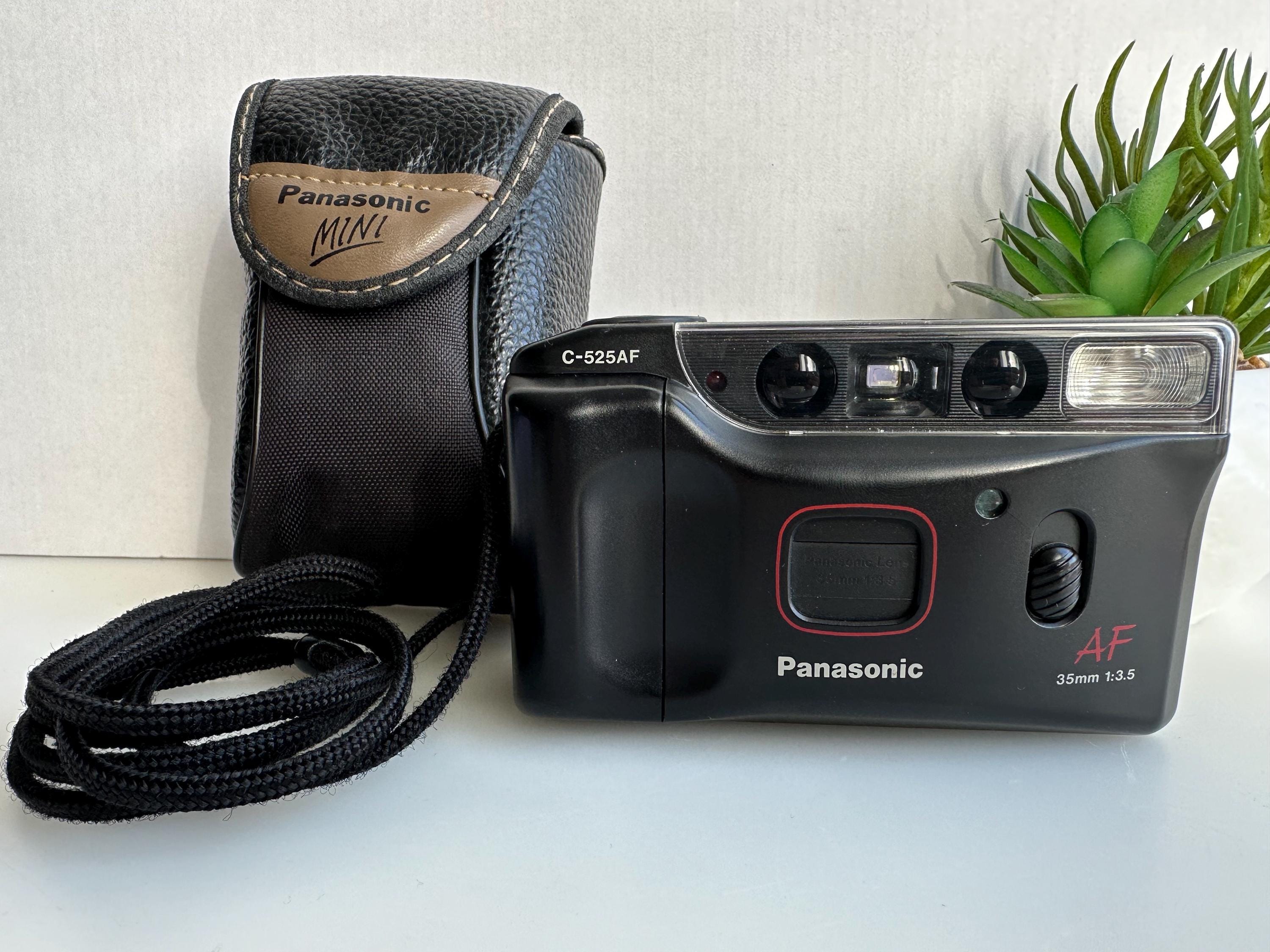 Appareil Photo Panasonic Mini C-525AF Argentique Compact, Zoom 80, état Fonctionnel, Pile Fournie