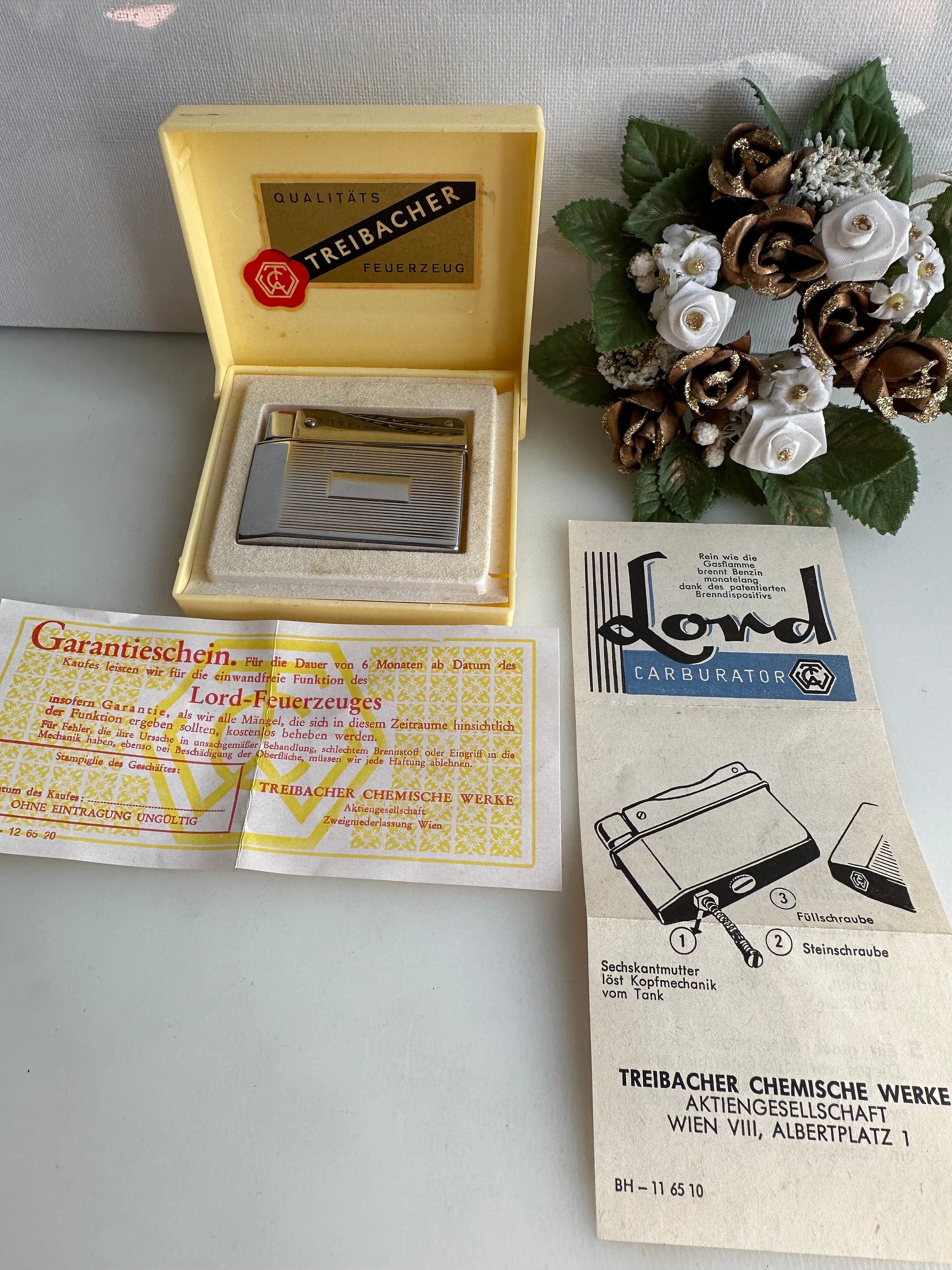 ヴィンテージ コレクター ライター LORD キャブレター オーストリア