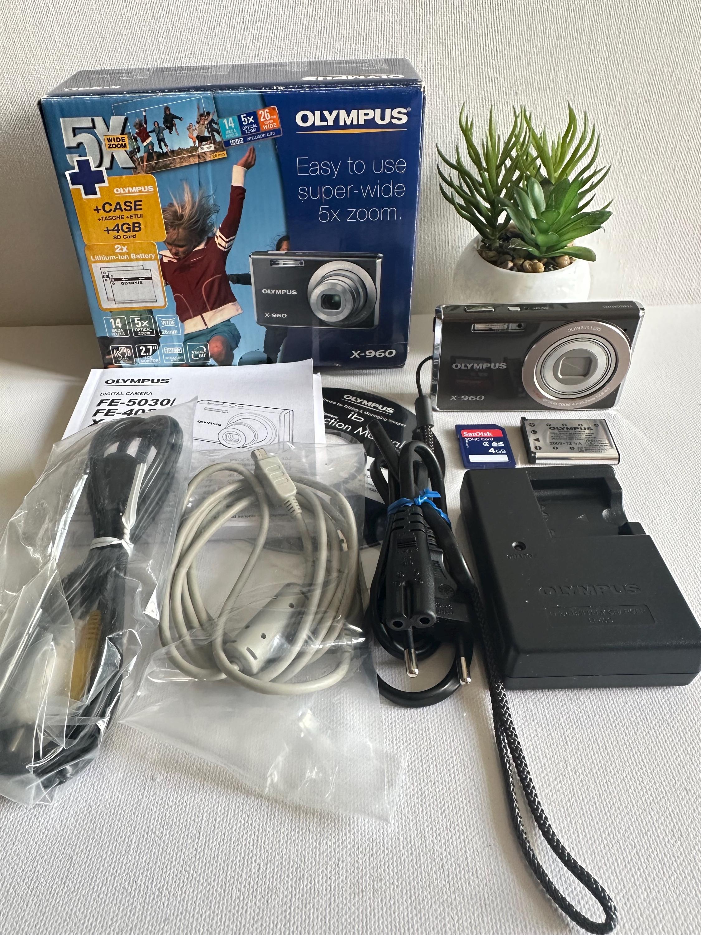 Digital Camera Olympus X-960 14.0 MP - Etsy