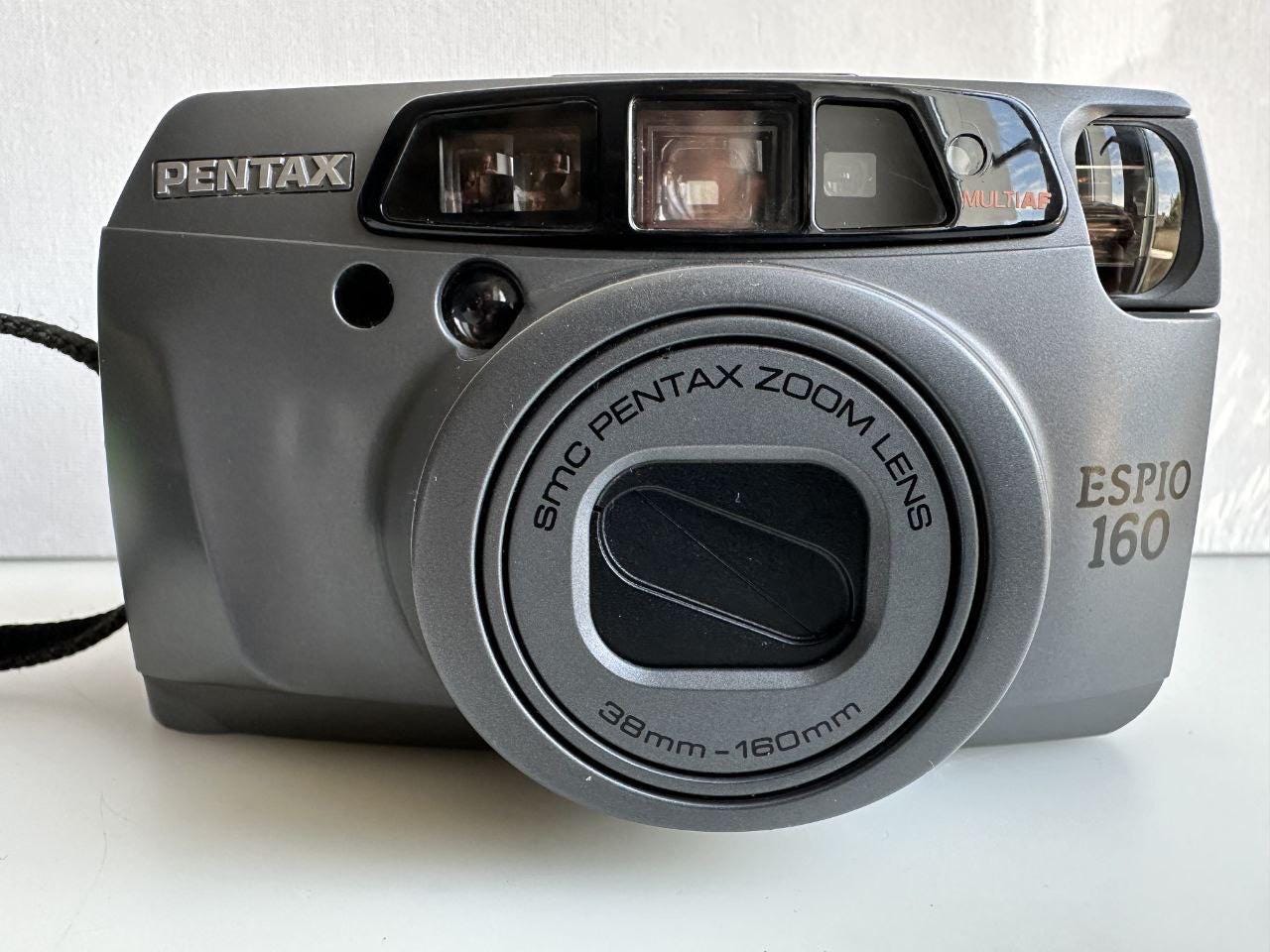 ペンタックス　PENTAX ESPIO 160 シルバー 1419 Pentax Espio 160 35mm Point and Shoot Film Camera - Etsy