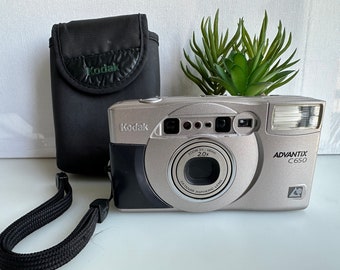 Vintage Retro KODAK ADVANTIX 4100 Ix Zoom Point and Shoot APS Film