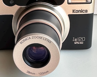 Konica Z-up 120 VP 35mm Point and Shoot Film Camera - Etsy
