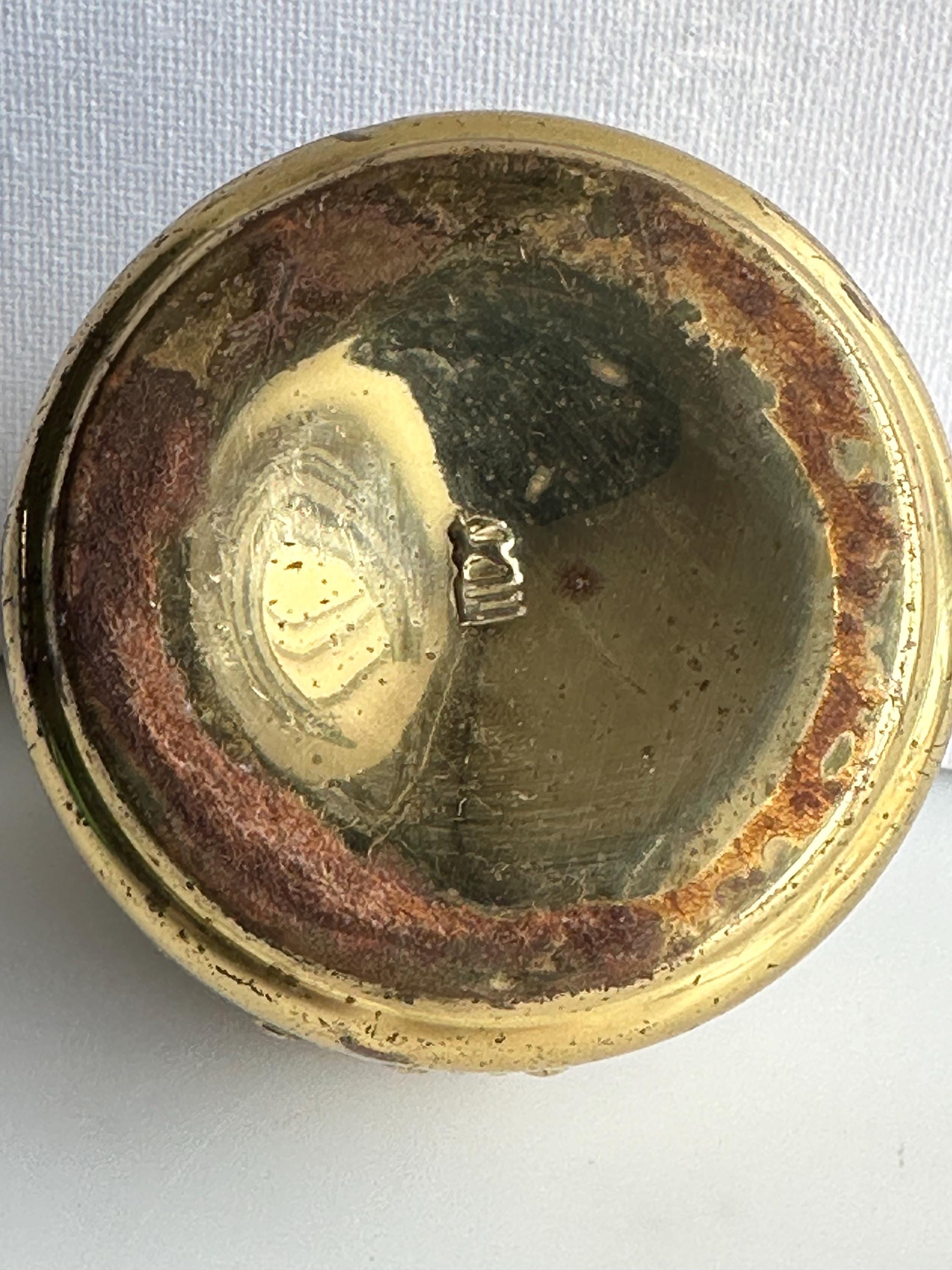 真鍮 パレット アンティーク 昭和 レトロ 31cm il_fullxfull.6264922636_8azx.jpg