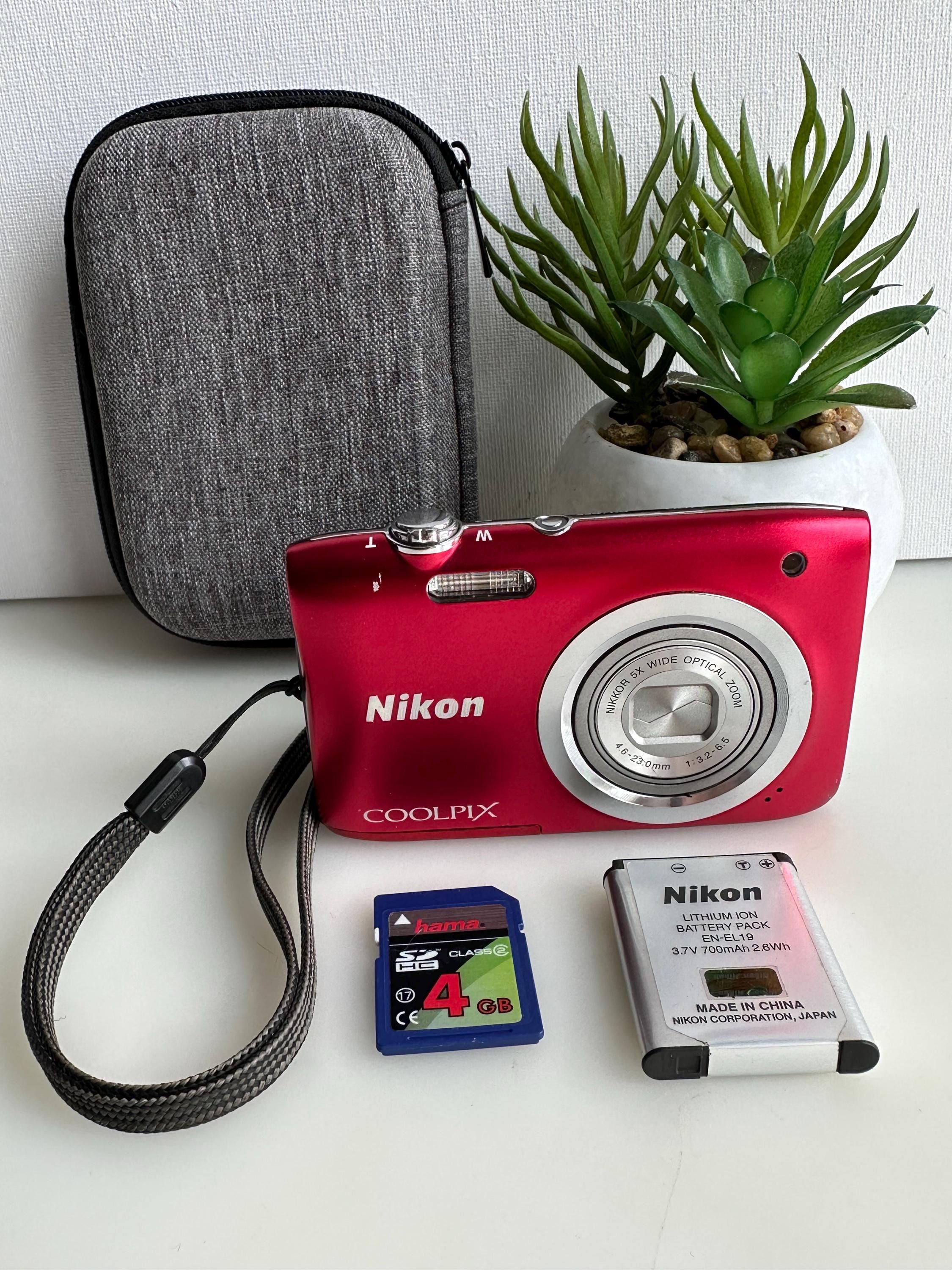 Digital Camera Nikon Coolpix A100 20.1 MP - Etsy
