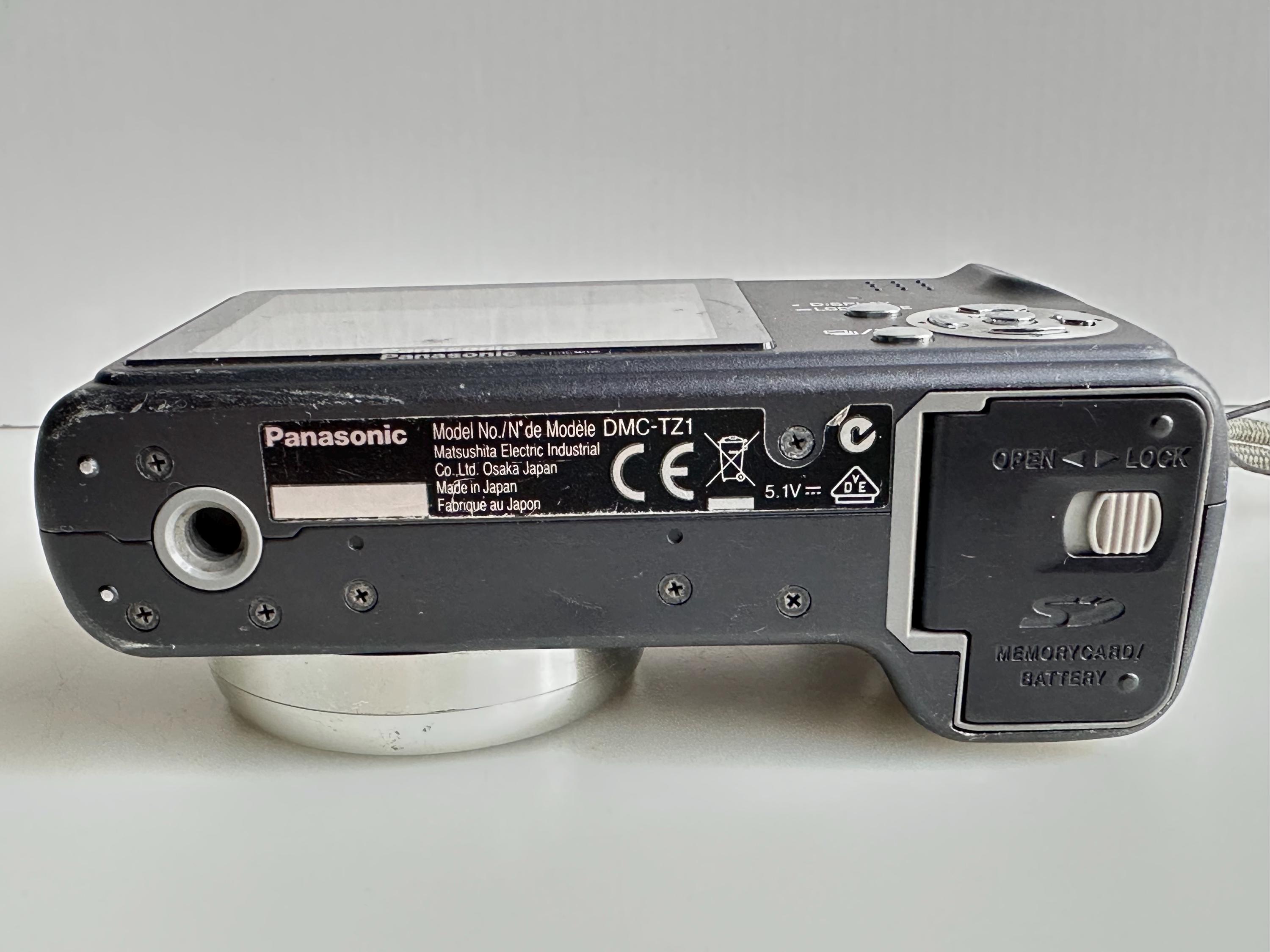 Digital Camera Panasonic Lumix DMC-TZ1 5.0 MP - Etsy