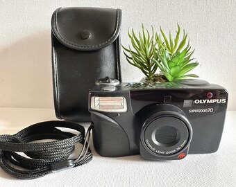 Olympus Superzoom 70 35mm Point and Shoot Film Camera