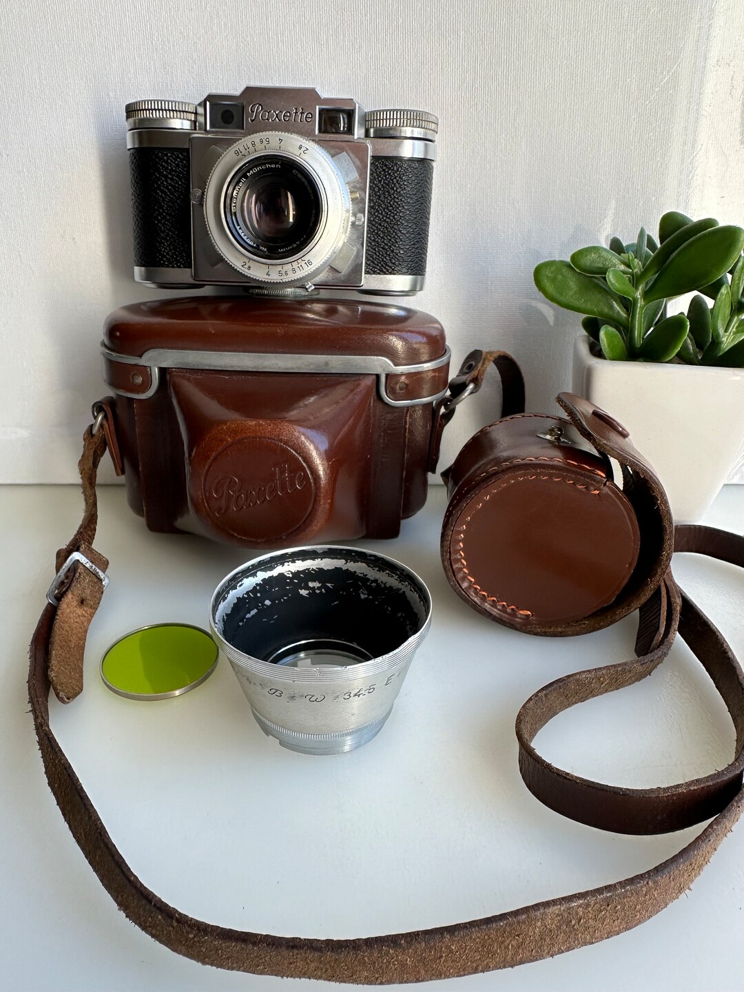 Appareil Photo Braun Paxette Vintage - Made In Germany - Objectif 45 Mm F/2.8