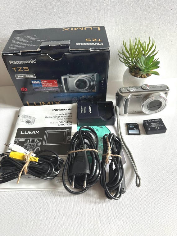 Digital Camera Panasonic Lumix DMC-TZ5 9.1 MP - Etsy