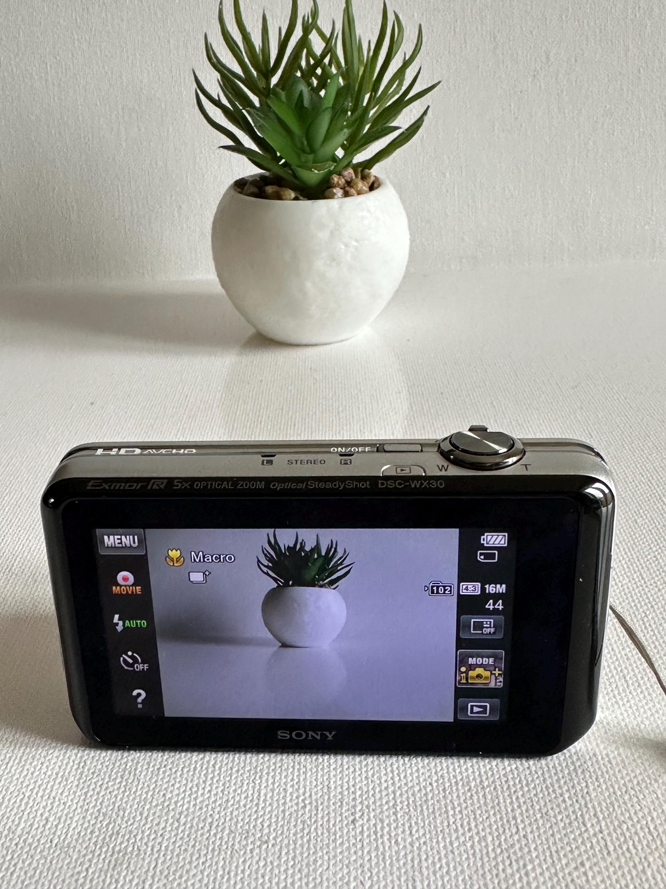 Digital Camera Sony Cyber-shot DSC- WX30 16.2 MP - Etsy