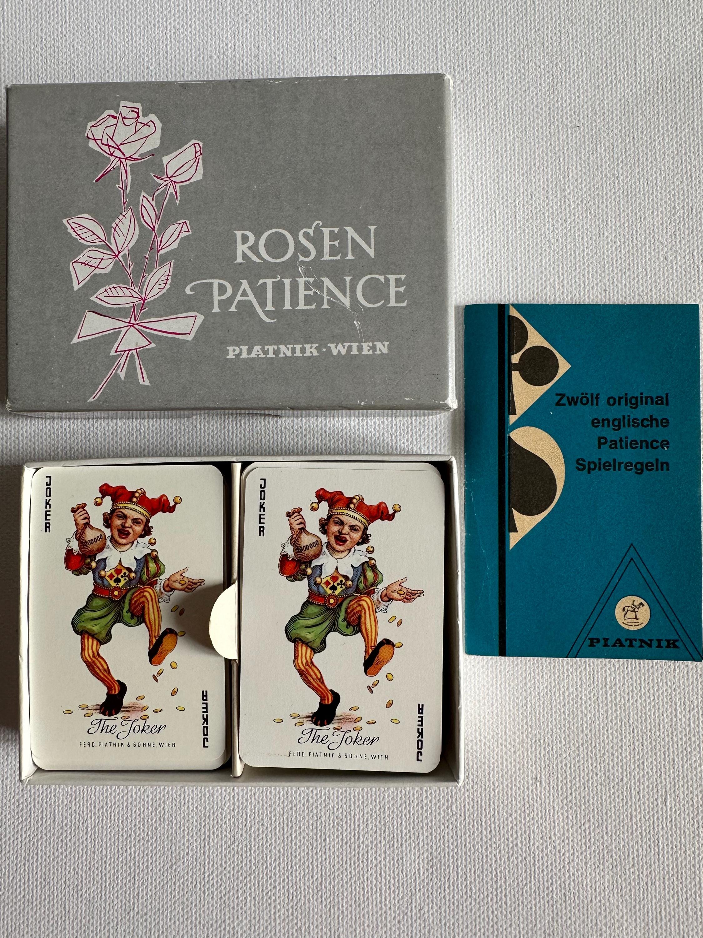 Piatnik Spielkarten – Vintage American Comic Art, Einzeldeck Aus Österreich