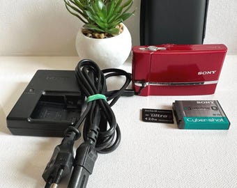 Sony Cyber-shot DSC-T9 (状態は悪いが、完全に動作する、バッテリーと
