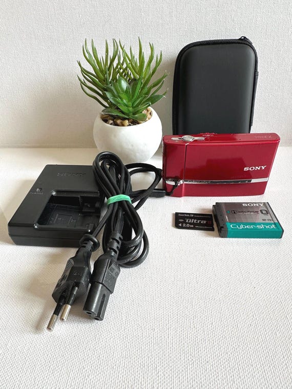 ✨動作確認済み✨SONY Cyber-shot DSC-T50 充電器付き！ Digital Camera Sony Cyber-shot DSC- T50 7.2 MP - Etsy
