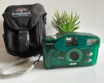 Cámara de película de apuntar y disparar Traveler FUN de 35 mm