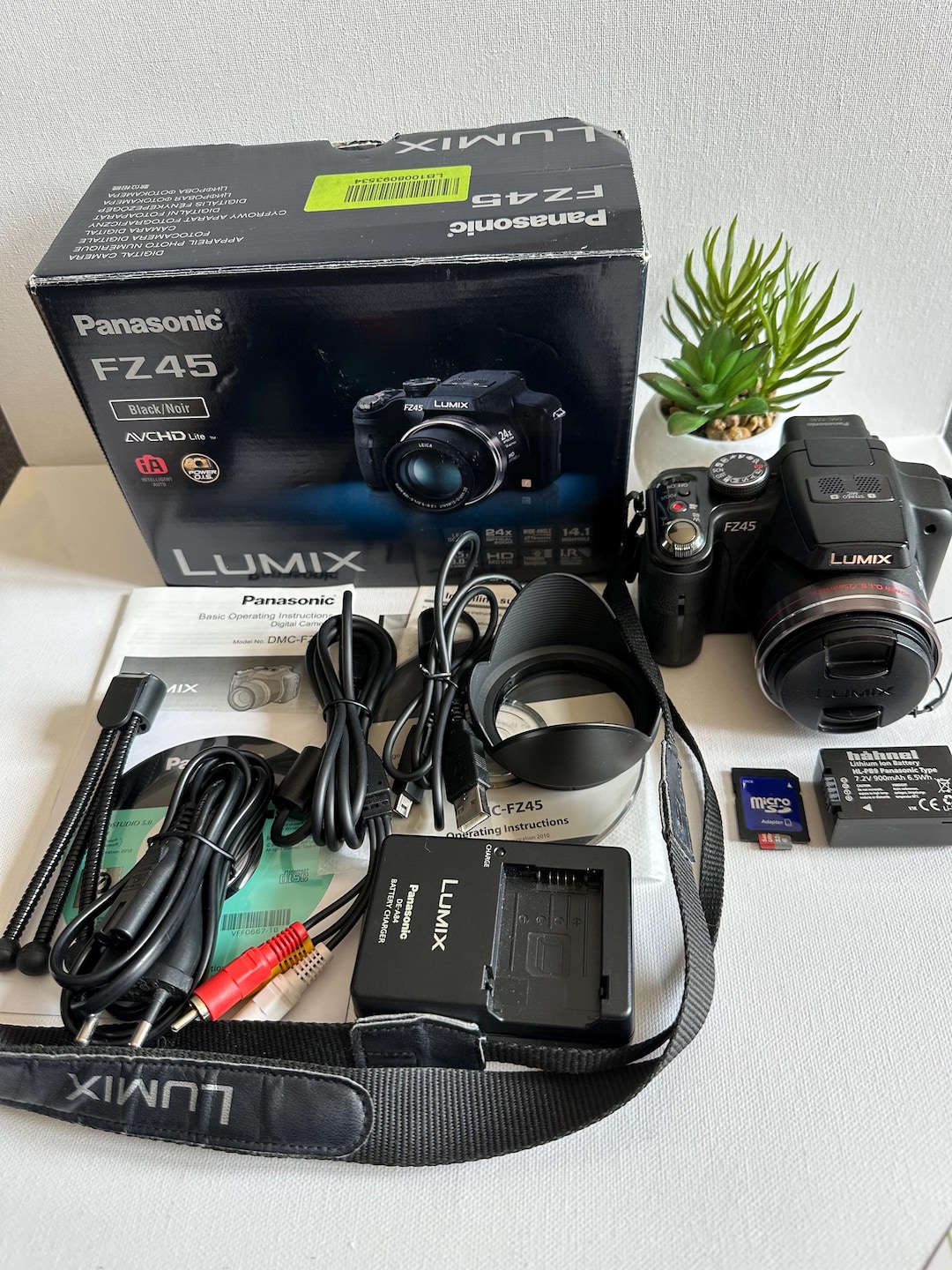Digital Camera Panasonic Lumix DMC-FZ45 14.1 MP - Etsy