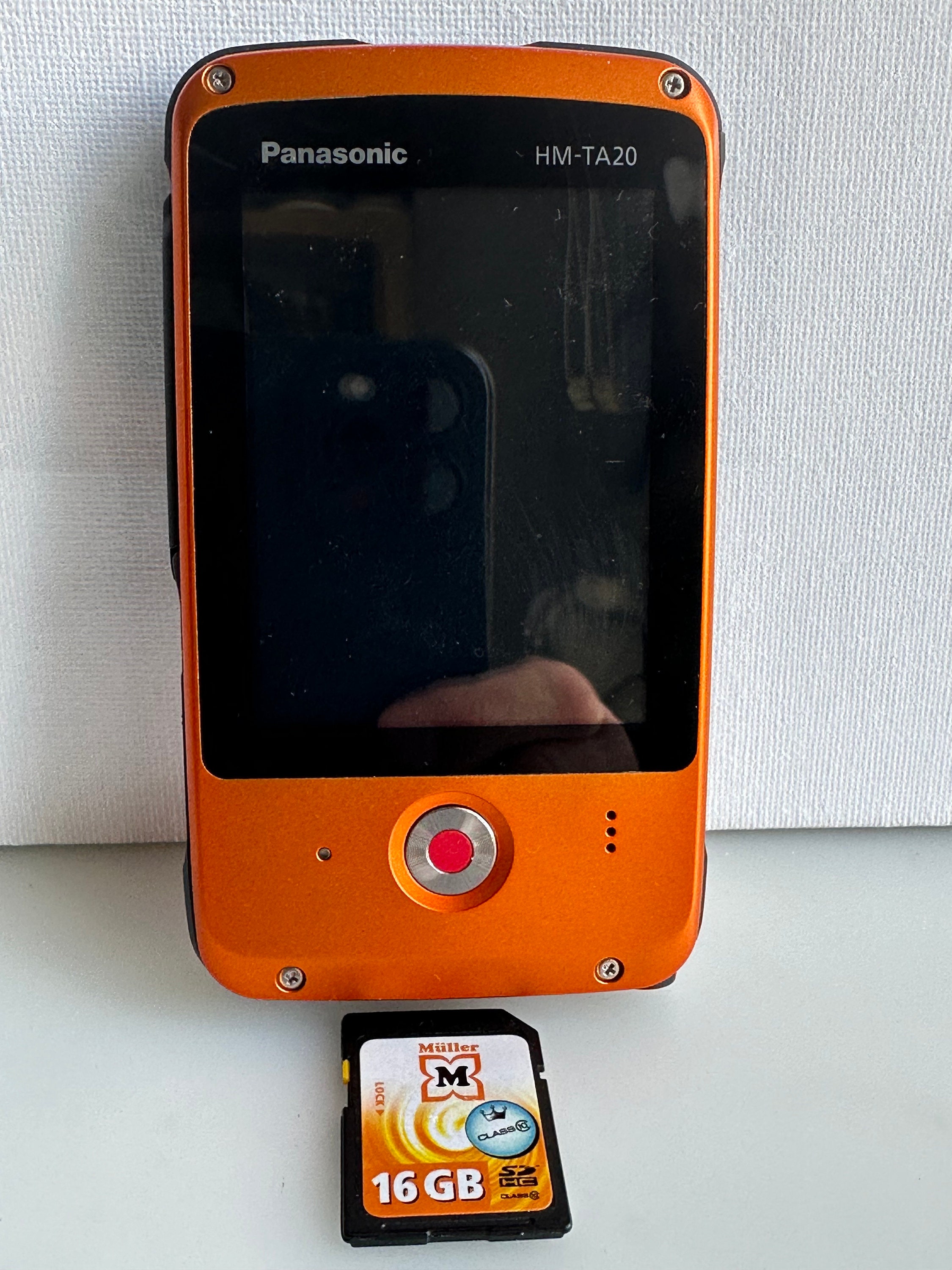 Panasonic HM-TA20 フルHD 防水 オレンジ Panasonic HM-TA20 フルHD