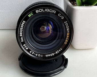 Lens MC Soligor c/d Zoom+Macro 28-80 mm 1:3.9-4.9