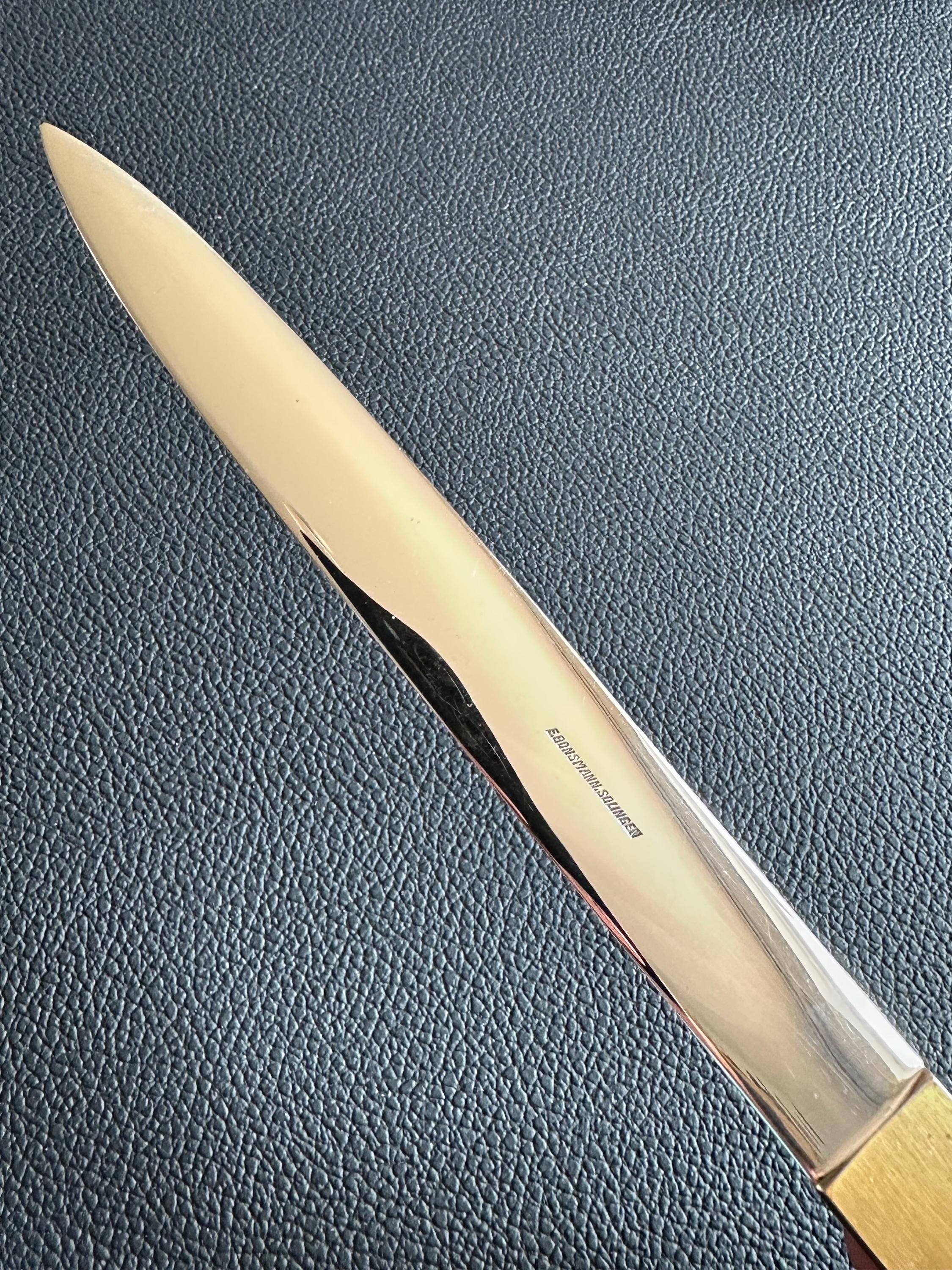 ヴィンテージ レター オープナー E.ボンズマン ゾーリンゲン ドイツ