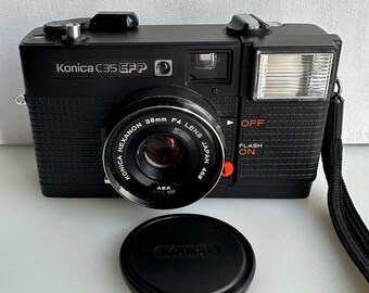 Appareil Photo Argentique Konica C35 EF3 - 35mm - Vintage Argenté