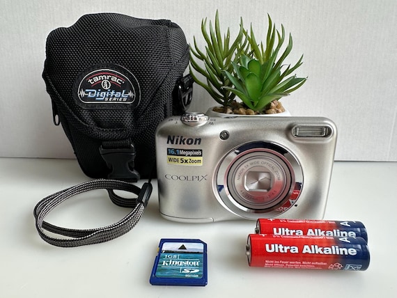 Digital Camera Nikon Coolpix A10 16.1 MP - Etsy