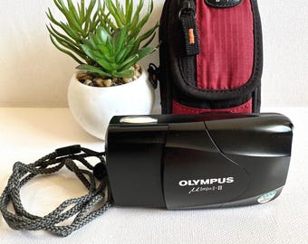 Olympus MJU-II 35mm Point and Shoot Film Camera