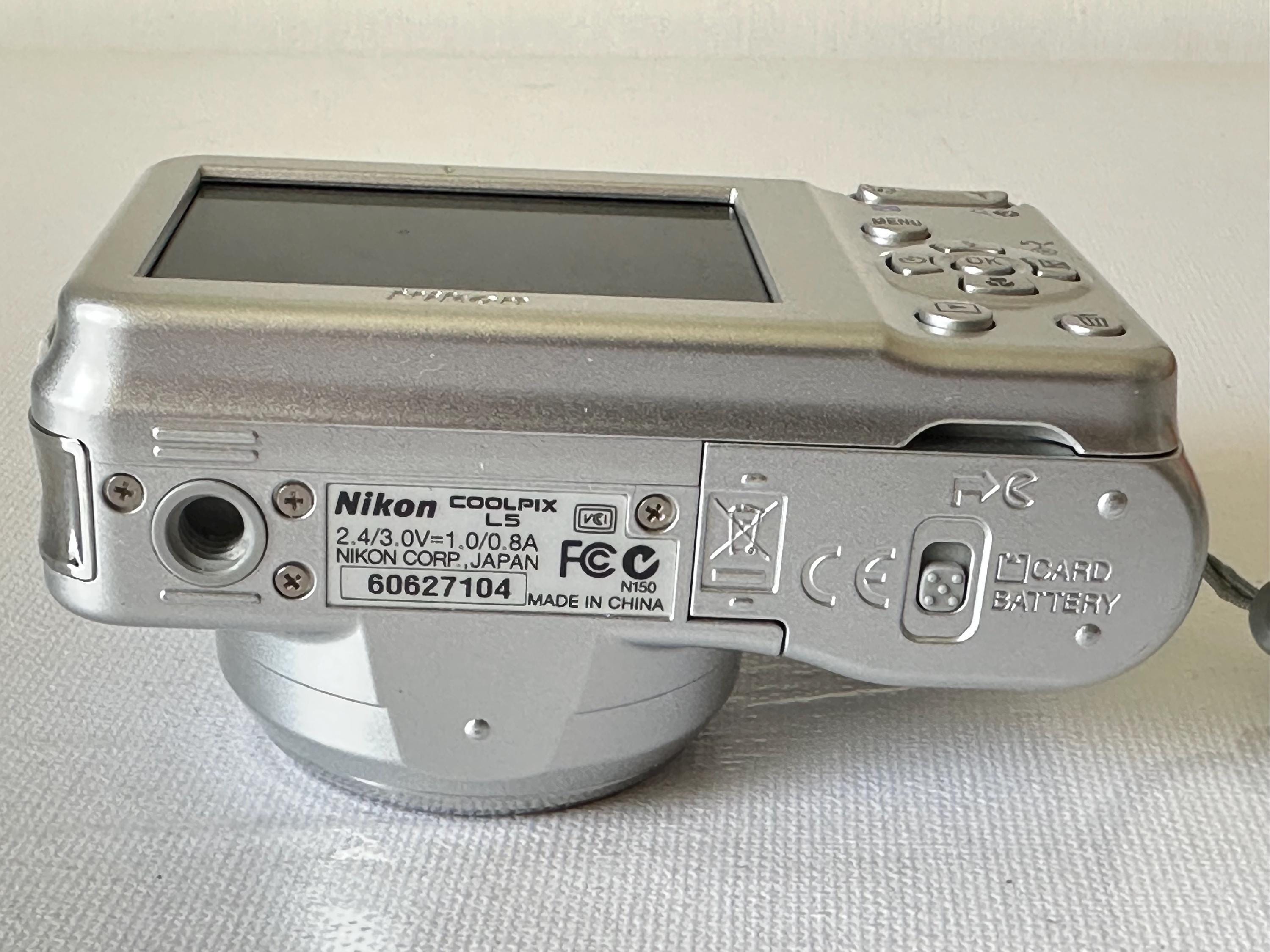 Digital Camera Nikon Coolpix L5 7.2 MP - Etsy