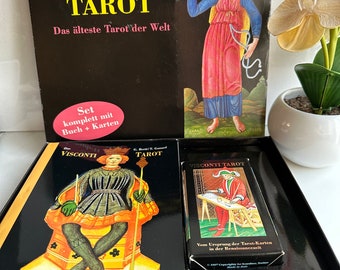 Visconti Sforza Lo Scarabeo Tarot deck + book 1999