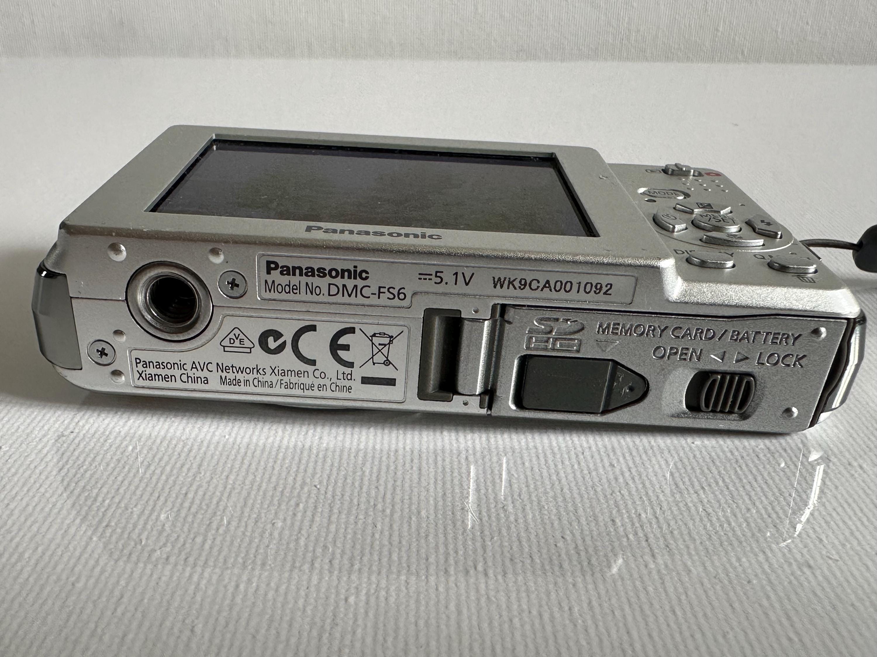 Digital Camera Panasonic Lumix DMC-FS6 8.1 MP - Etsy