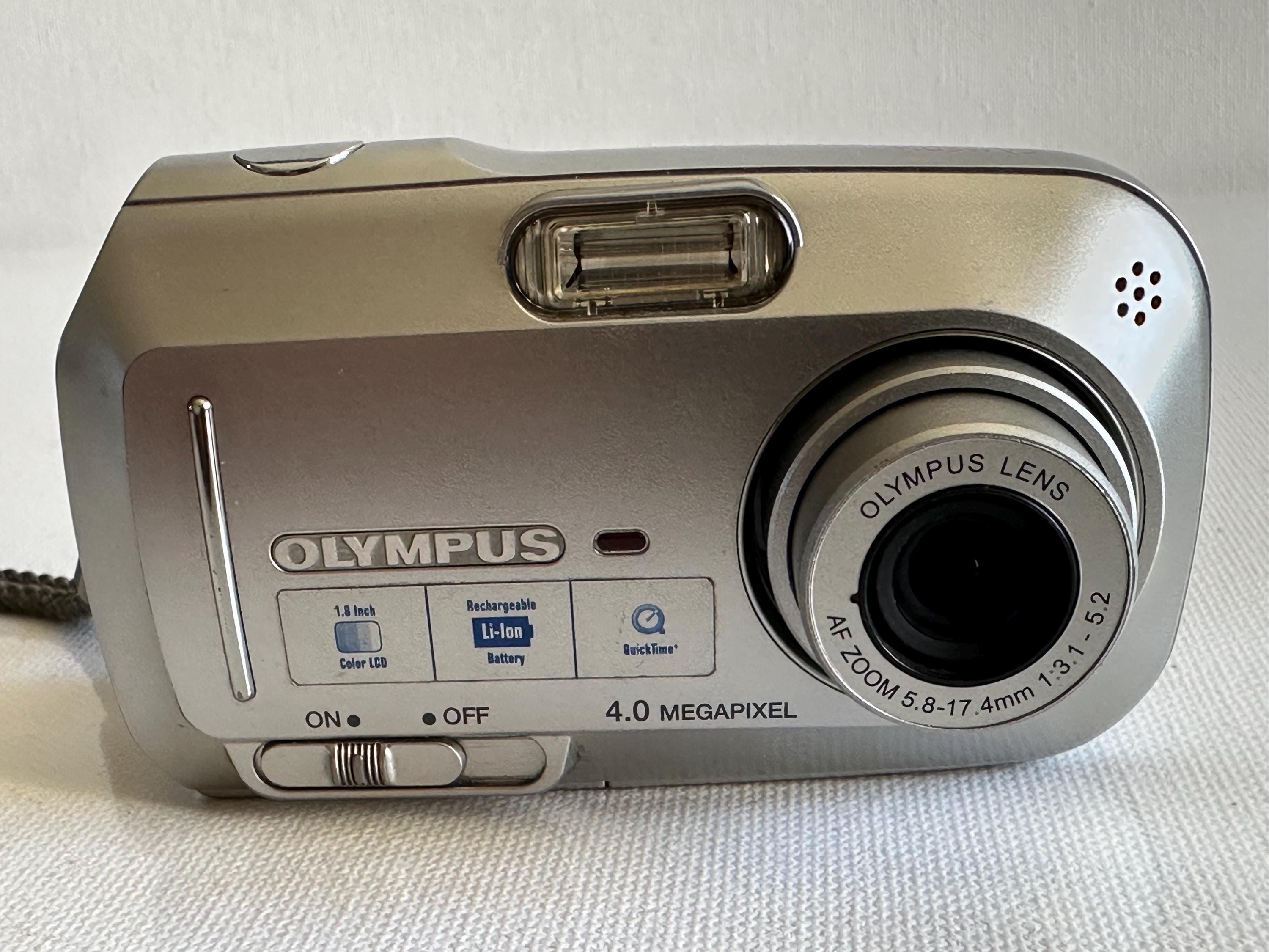 Digital Camera Olympus C-470 Zoom 4.0 MP - Etsy