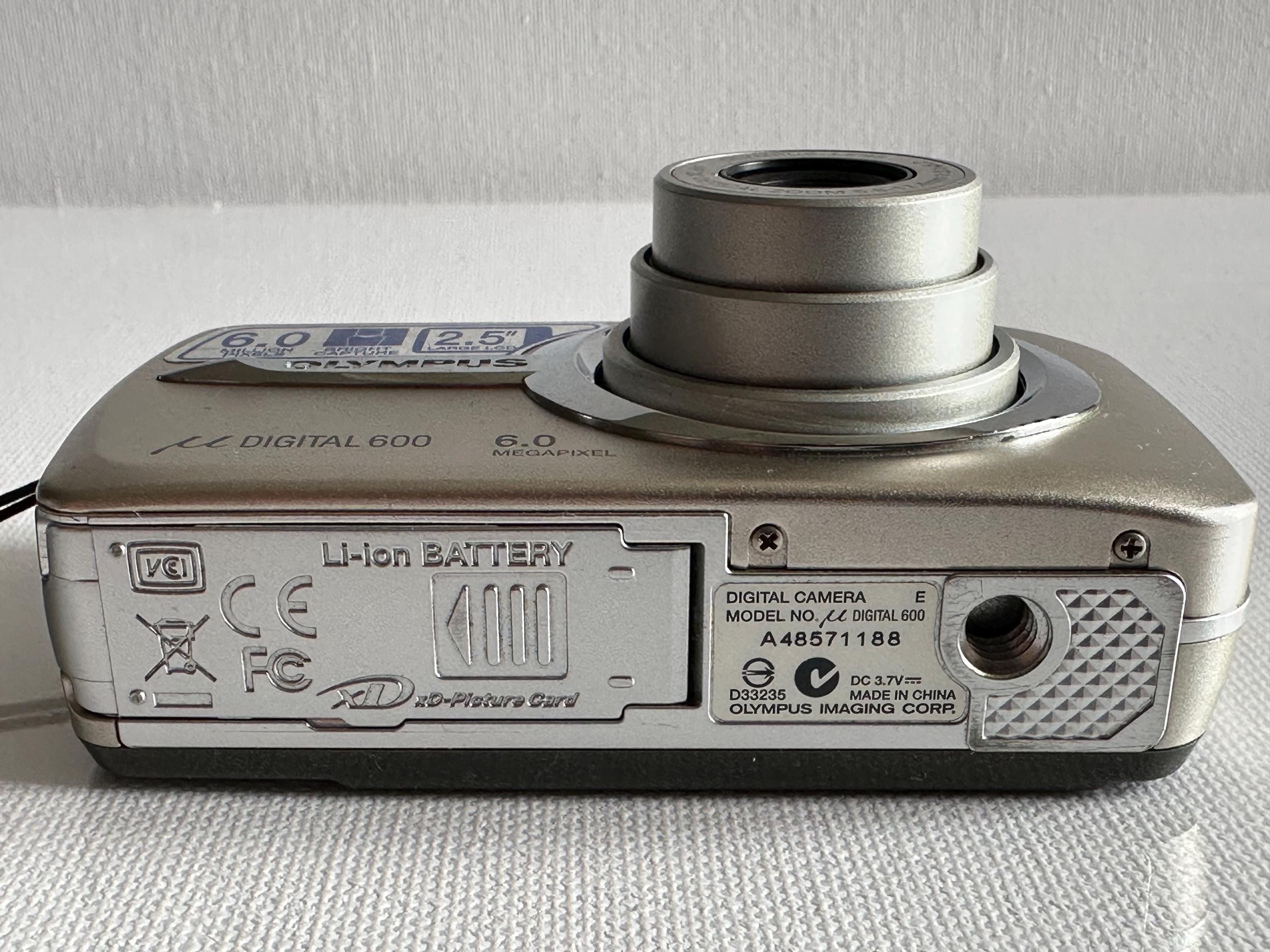 Digitale camera Olympus Mju 600 6,0 MP - Etsy Nederland